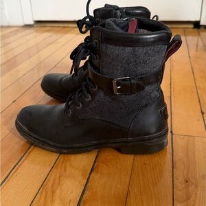 UGG Black and Gray Athletic Boots
